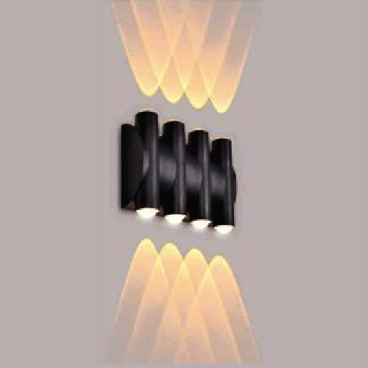 EU - CN - 304: Đèn gắn tường LED - KT: L185mm x W45mm x H110mm - Đèn LED COB ( chip BridgeLux) 1W x 4 ánh sáng vàng