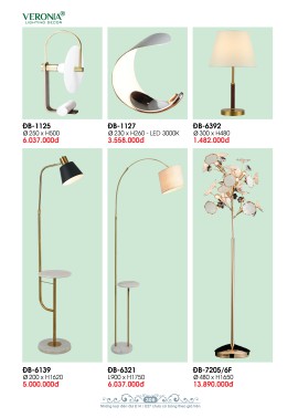 CATALOGUE ĐÈN VERONA 2026 ( CK từ 50%-60%)