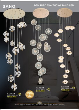 CATALOGUE ĐÈN SANO 2026-2027 ( Chiếc khấu từ 55%-58%)