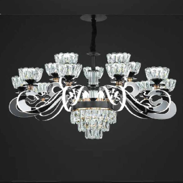 CNQT - 309: Đèn chùm LED Phale 15 tay - KT: Ø950mm x H1050mm - Đèn LED đổi 3 màu