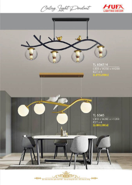 CATALOGUE ĐÈN HUFA ( CK TỪ 55%-65%)