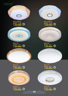 CATALOGUE ĐÈN VERONA 2026 ( CK từ 50%-60%)