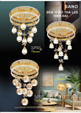 CATALOGUE ĐÈN SANO 2026-2027 ( Chiếc khấu từ 55%-58%)