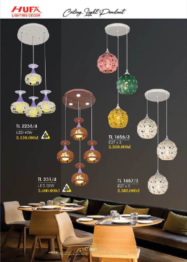 CATALOGUE ĐÈN HUFA ( CK TỪ 55%-65%)
