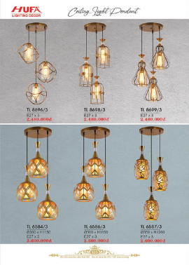 CATALOGUE ĐÈN HUFA ( CK TỪ 55%-65%)