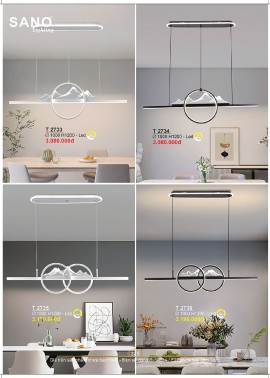 CATALOGUE ĐÈN SANO 2026-2027 ( Chiếc khấu từ 55%-58%)