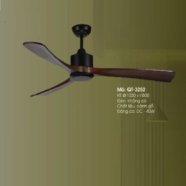 QT - 3252: Quạt trần 3 cánh