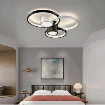 E - ML - 33: Đèn áp trần LED - KT: L520mm x W400mm x  H120mm - Đèn LED 116W ánh sáng đổi 3 màu - Remote