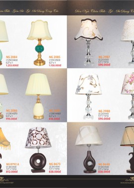 CATALOGUE ĐÈN SANO 2026-2027 ( Chiếc khấu từ 55%-58%)