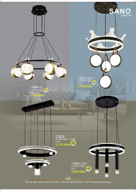 CATALOGUE ĐÈN SANO 2026-2027 ( Chiếc khấu từ 55%-58%)