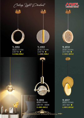 CATALOGUE ĐÈN HUFA ( CK TỪ 55%-65%)