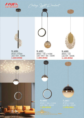CATALOGUE ĐÈN HUFA ( CK TỪ 55%-65%)