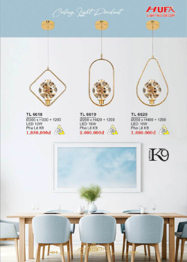 CATALOGUE ĐÈN HUFA ( CK TỪ 55%-65%)