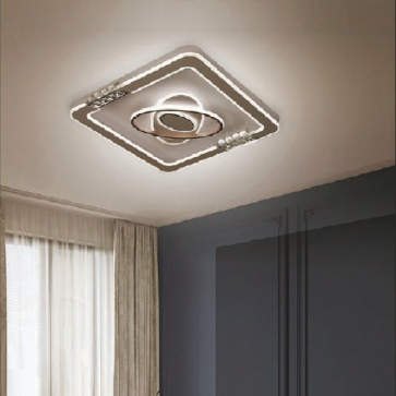 VE - MT - 3450/500: Đèn ốp trần LED - KT: Ø500mm x H100mm - Đèn LED đổi 3 màu - Remote