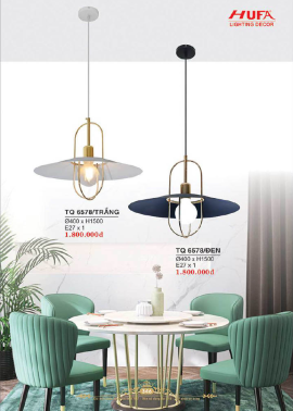 CATALOGUE ĐÈN HUFA ( CK TỪ 55%-65%)