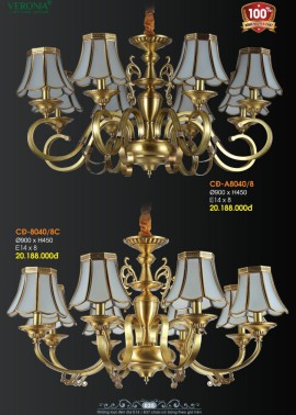 CATALOGUE ĐÈN VERONA 2026 ( CK từ 50%-60%)