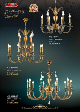 CATALOGUE ĐÈN HUFA ( CK TỪ 55%-65%)