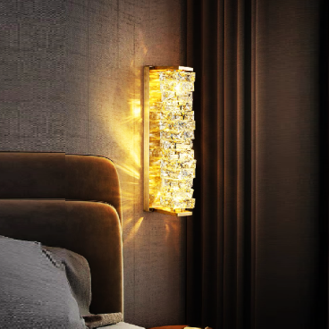 35 - VPL27V: Đèn gắn tường Phale - KT: L120mm x H460mm - Đèn LED đổi 3 màu