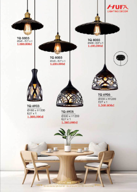 CATALOGUE ĐÈN HUFA ( CK TỪ 55%-65%)