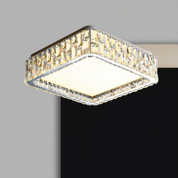 OTPL3512V: Đèn áp trần Phale LED vuông - KT: L550mm x W550mm - Đèn LED 80W đổi 3 màu - Remote