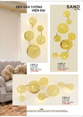 CATALOGUE ĐÈN SANO 2026-2027 ( Chiếc khấu từ 55%-58%)
