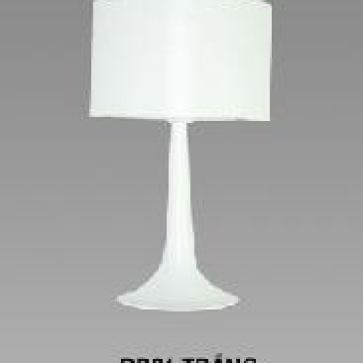 355 - DB - 21Trắng:  Đèn bàn,  KT: Ø250mm*H450mm - Bóng đèn E27*1 bóng