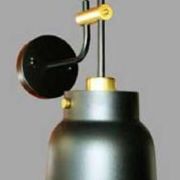 355-VK.63 Đen - KT: Ø160*H500 - Bóng E27*1 bóng