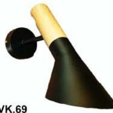 355-VK.69 - KT: Ø120*H290mm - Đèn E27*1 bóng