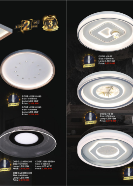 CATALOGUE ĐÈN SLISTER - CUỐN B