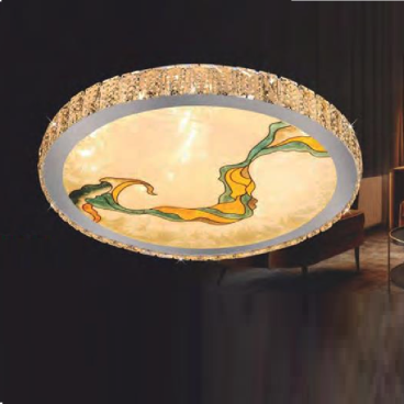 NC 366: Đèn áp trần LED - KT: Ø500mm x H70mm - Đèn LED đổi 3 màu