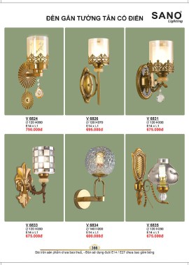CATALOGUE ĐÈN SANO 2026-2027 ( Chiếc khấu từ 55%-58%)
