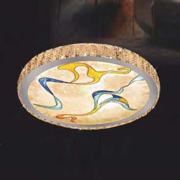 NC 367: Đèn áp trần LED - KT: Ø500mm x H70mm - Đèn LED đổi 3 màu