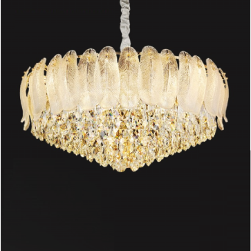 35-TPL368T800: Đèn thả Phale - KT: Ø800mm x H360mm - Bóng đèn E14 x 21 bóng