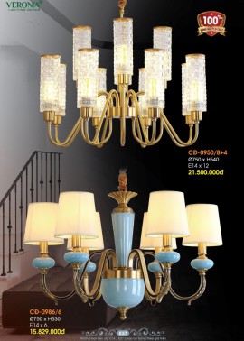 CATALOGUE ĐÈN VERONA 2026 ( CK từ 50%-60%)