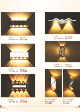 CATALOGUE ĐÈN NAM LONG ( NETVIET) - CK từ 55%-60%