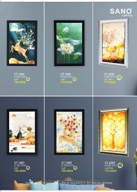 CATALOGUE ĐÈN SANO 2026-2027 ( Chiếc khấu từ 55%-58%)
