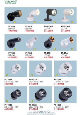 CATALOGUE ĐÈN VERONA 2026 ( CK từ 50%-60%)