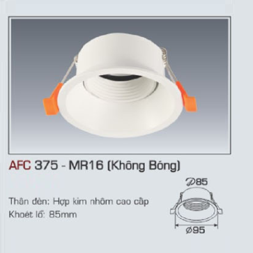 AFC 375 - MR16: Bộ gọng đèn LED sử dụng bóng MR16