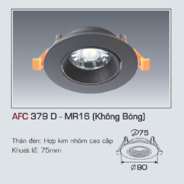 AFC 379 D - MR16: Bộ gọng đèn LED sử dụng bóng MR16