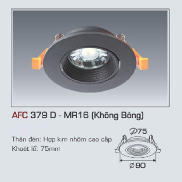 AFC 379 D - MR16: Bộ gọng đèn LED sử dụng bóng MR16