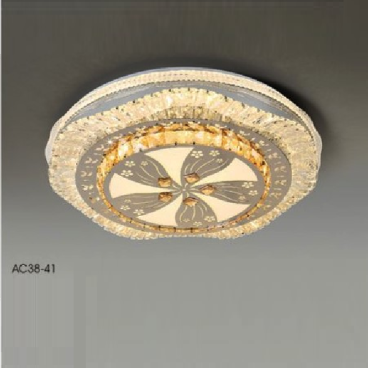 AC 38 - 41: Đèn áp trần phale - KT: Ø500mm - Đèn LED 96W ánh sáng đổi 3 màu