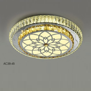 AC 38 - 45: Đèn áp trần phale - KT: Ø500mm - Đèn LED 96W ánh sáng đổi 3 màu