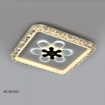 AC 38 - 54C: Đèn áp trần  LED  - KT: 500mm x 500mm - Đèn LED 120W ánh sáng đổi 3 màu