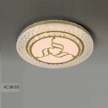 AC 38 - 55: Đèn áp trần  LED  - KT: Ø500mm - Đèn LED 96W ánh sáng đổi 3 màu