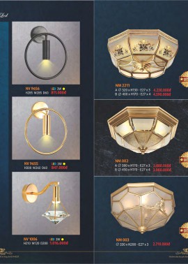CATALOGUE ĐÈN NAM LONG ( NETVIET) - CK từ 55%-60%