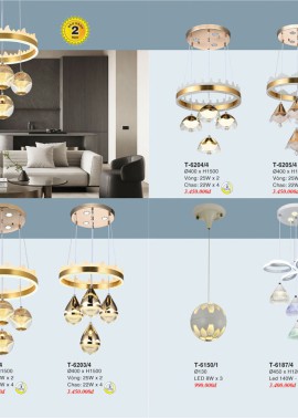 CATALOGUE ĐÈN TRANG TRÍ EUROTO 2025 ( CK từ 55%-60%)