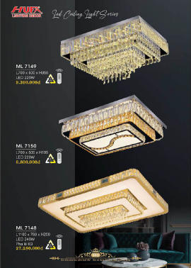 CATALOGUE ĐÈN HUFA ( CK TỪ 55%-65%)