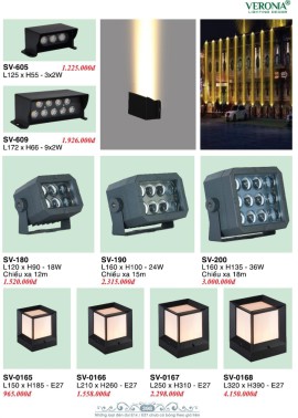 CATALOGUE ĐÈN VERONA 2026 ( CK từ 50%-60%)