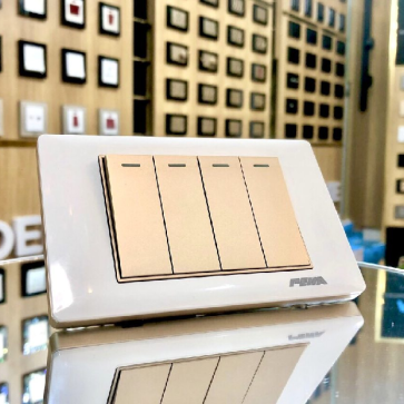 V8.04BM3L: Bộ 4 contac 2 chiều, 16A/250V