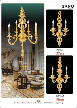 CATALOGUE ĐÈN SANO 2026-2027 ( Chiếc khấu từ 55%-58%)